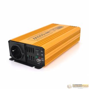 Інвертор напруги Mexxsun MXSPSW-600 12V/220V 600W з правильною синусоїдою